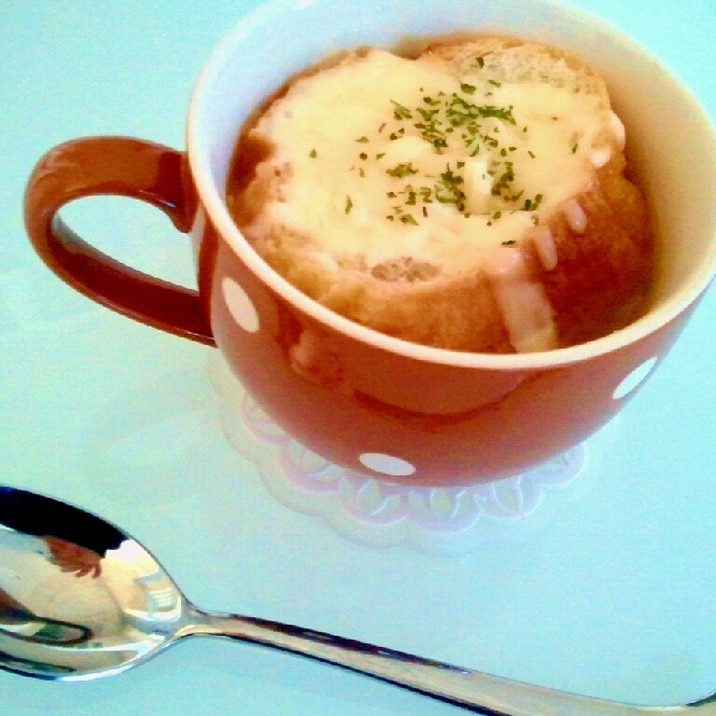 7分でできる!本格オニオングラタンスープ★